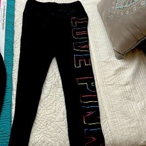 Pink leggings